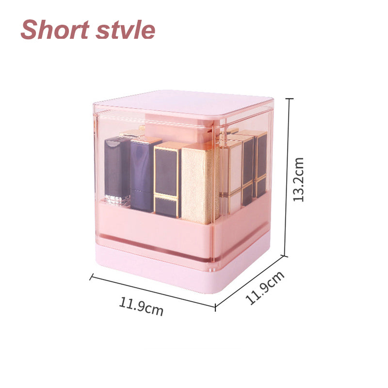 Pressing Design Transparent Cosmetic Display Cases Storage