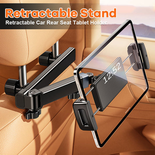 Retractable Car Rear Seat Tablet Holder