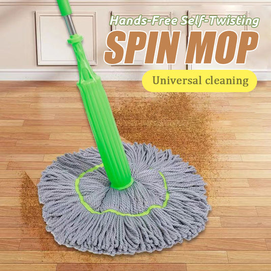 New Style Hands-Free Self-Twisting Spin Mop