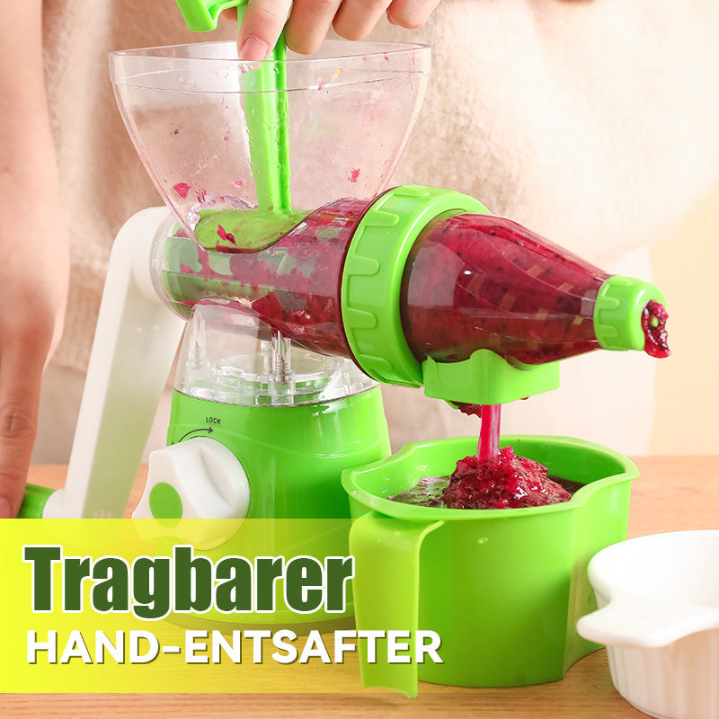 Tragbarer Hand-Entsafter/Portable hand juicer