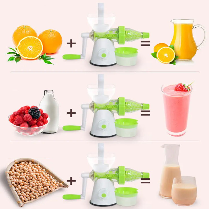 Tragbarer Hand-Entsafter/Portable hand juicer