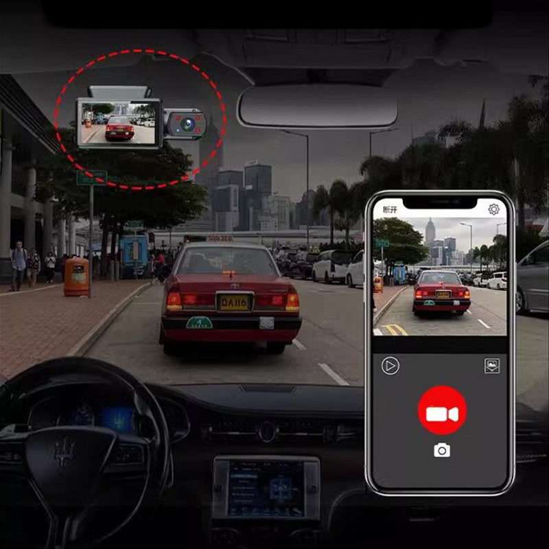 🎥3-Channel HD Dash Cam