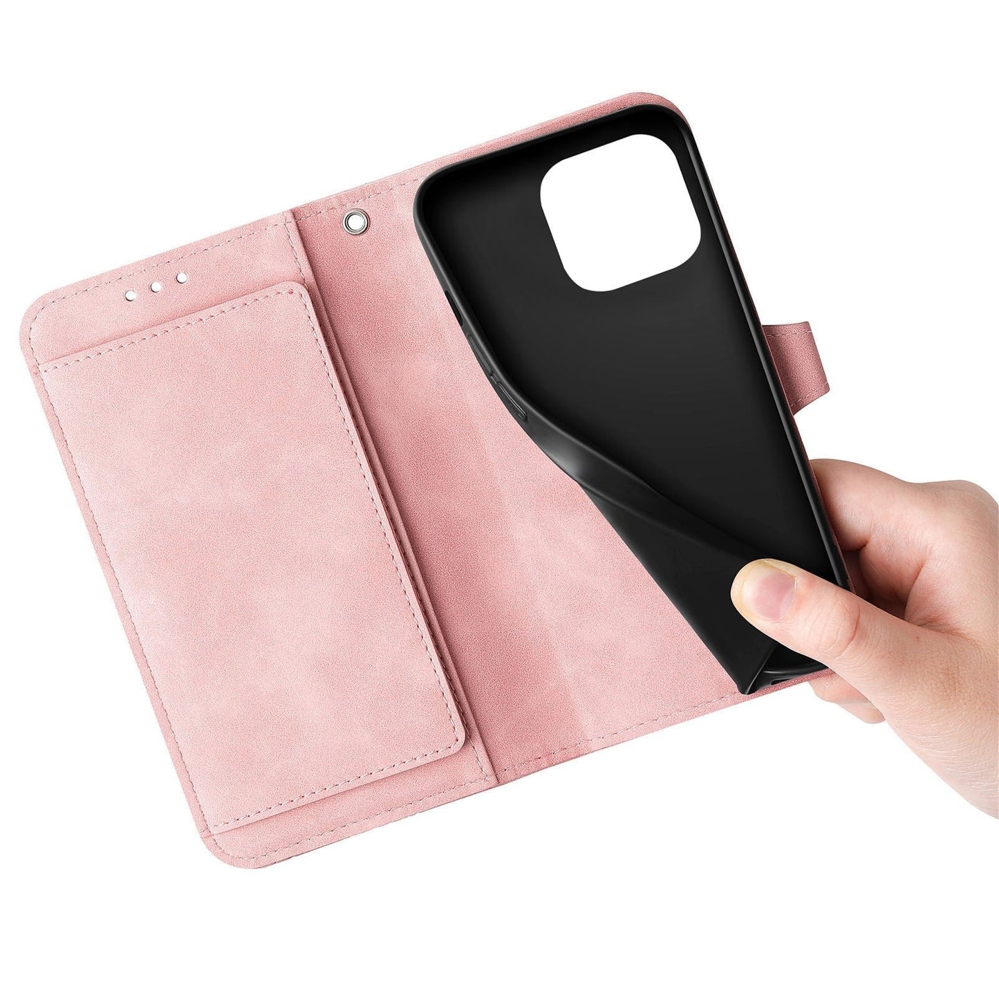 SKIN-FEEL FLIP LEATHER CASE