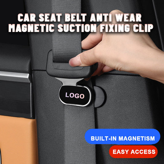 Car Seat Belt Anti Wear Magnetic Suction Fixing Clip