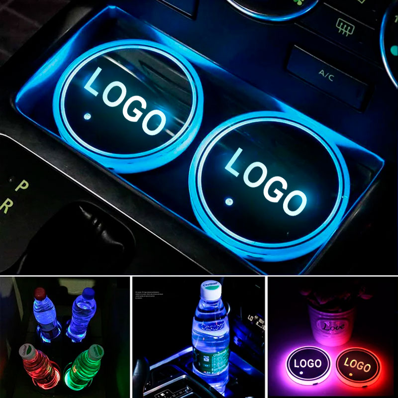 🎄Christmas Promotion-40% OFF🎄Car Colorful Ambient Light Coaster